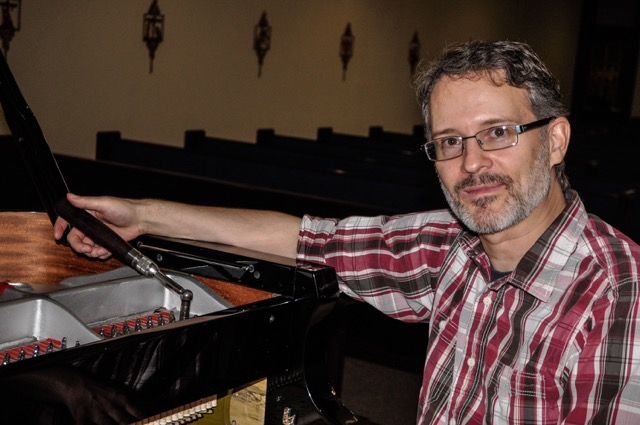 Chad Mitchell Tuning a Piano